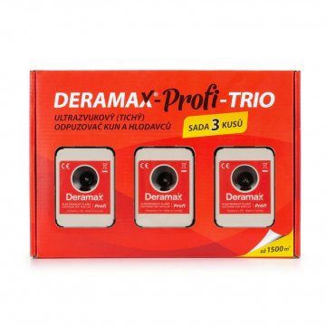 Deramax-Profi-Trio - Sada 3ks plašičů Deramax-Profi a příslušenství
